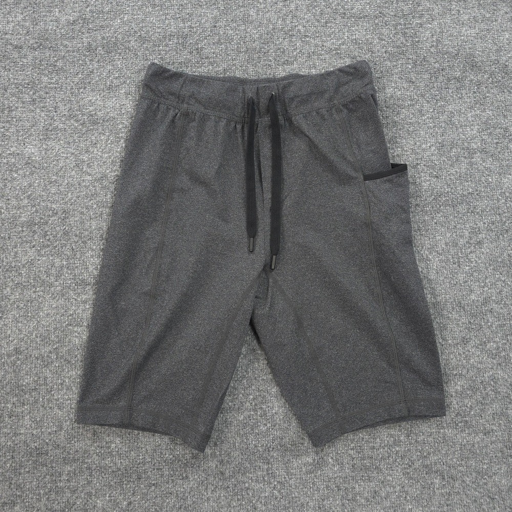 Lululemon Shorts Mens Small‎ Gray For The People Performance Run Gym Training